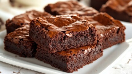 Delicious chocolate brownie recipe perfect for dessert lovers. This chocolate brownie captures the rich flavor and fudgy texture, ideal for any occasion, with space for additional content.