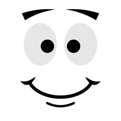 Fototapeta premium Buildlabel Character Expression