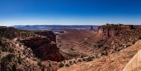 Canyonlands national park panoramic view
