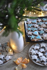 christmas gingerbread cookies