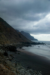 Tenerife's Most Black Sand Beach