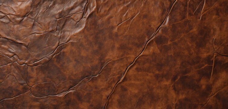 Detailed Wrinkled Leather Texture