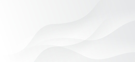 white light background wave abstract design. for template layout posters or banner.