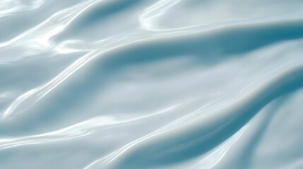 Naklejka premium Abstract Blue and White Swirling Background, texture, pattern, smooth, silky, elegant