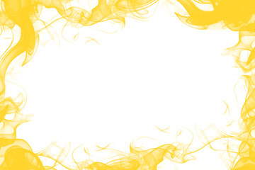 yellow smoke frame