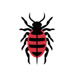 Tick silhouette vector illustration design on white background.