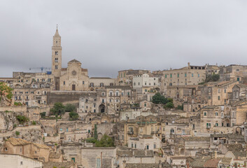 Matera, eine historische Stadt in der süditalienischen Region Basilikata. 