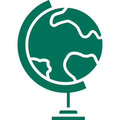 Fototapeta premium Geography Vector Icon Design