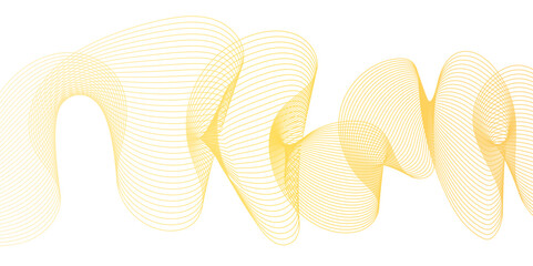 Abstract multicolor gradient wave lines vector background, twisted curve lines and blend effect, frequency sound wave lines, 3d contour line patterned background illustration.	