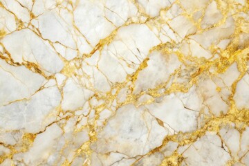 Naklejka premium Reflected gold marble wall texture background
