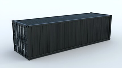 Unveiling the unknown, a black container with an open door, inviting curiosity and exploration of hidden secrets