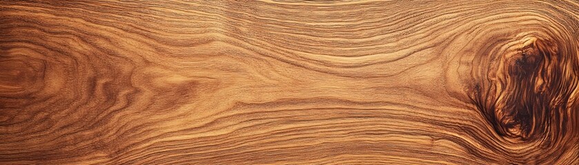 Obraz premium Detailed Texture of a Knot in a Wooden Surface