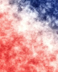Fototapeta premium Abstract representation of the French flag colors