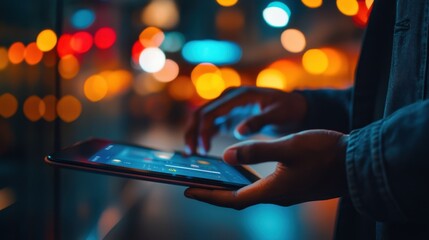 The Tablet in Urban Environment