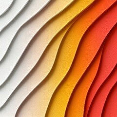Abstract wave patterns in warm gradient colors