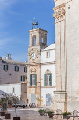 In den Gassen von Martina Franca, Apulien, Italien