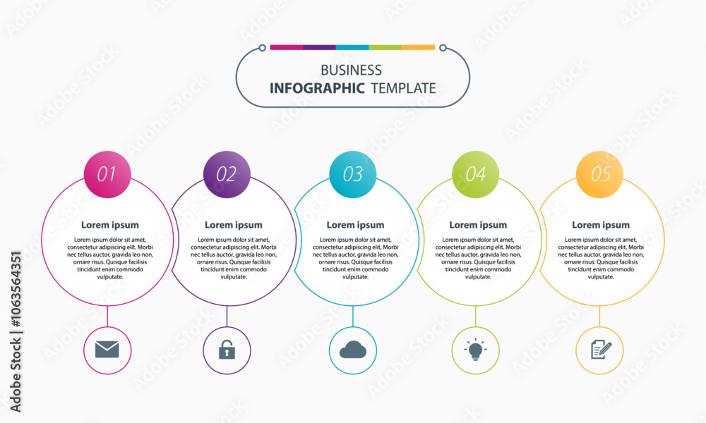 Poster flat vector business infographics element design template. creative timeline template layout for pre
