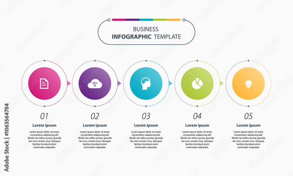 Poster flat vector business infographics element design template. creative timeline template layout for pre