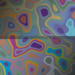 COLORFUL TEMPLATE ABSTRACT PAPER CUT PATTERN DESIGN FLAT PASTEL COLOR FOR WALLPAPER BACKGROUND ELEMENT VECTOR 