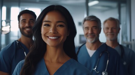 Obraz premium The Smiling Medical Team