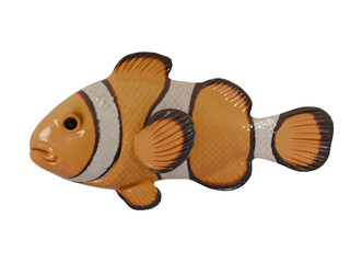 Clownfish isolated on transparent background