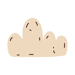 cloud hand draw style figure