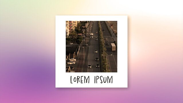 Gradient Modern Minimal Slideshow 13 1:1 16:9 9:16