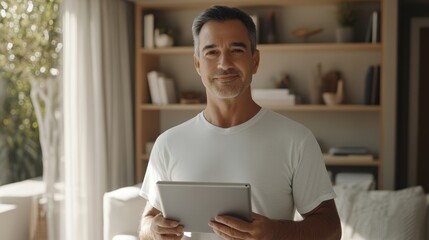 The Man with the Tablet