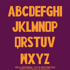 Classic college font. Vintage sport font in american style for football, baseball or basketball logos and t-shirt. Athletic department typeface, varsity style font. Vector