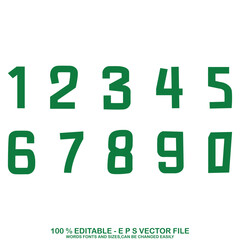 Vector classic sport basketball jersey number vector