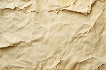 Old, vintage paper background with copy space, in a beige color, featuring a detailed illustration