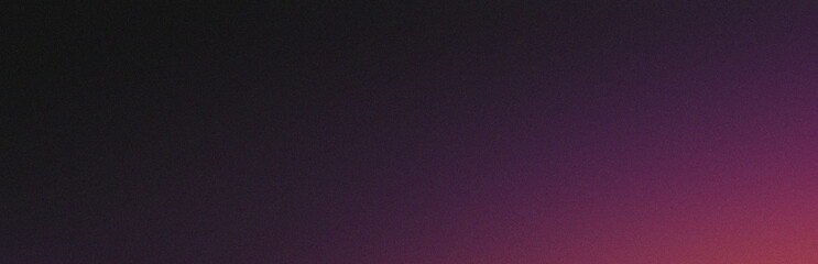Noise hot pink color gradient on dark purple grainy background