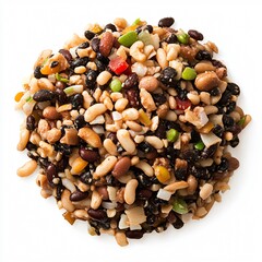 Traditional Hoppin' John with Black-Eyed Peas and Rice