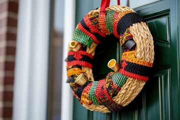 Obraz premium Kwanzaa, Kwanzaa decoration, Kwanzaa celebration, christmas, decoration, hat, holiday, celebration, art, object, toy, santa, gift, xmas, tradition, traditional, woman, halloween, face, craft, puppet, 