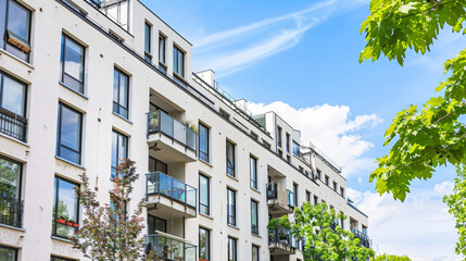 Modern four-story house
