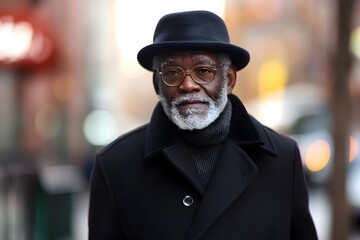 an old black gentleman