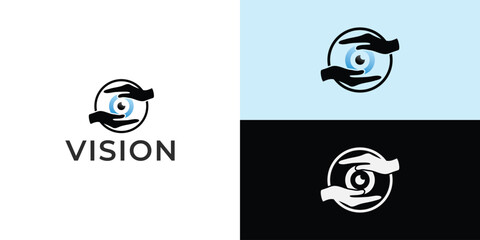 Eye Care, eye clinic Logo Design Template.