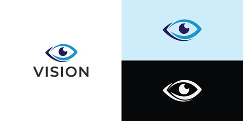 Eye Care, eye clinic Logo Design Template.