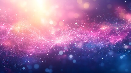 Fototapeta premium Explore the beauty of digital light patterns in abstract art