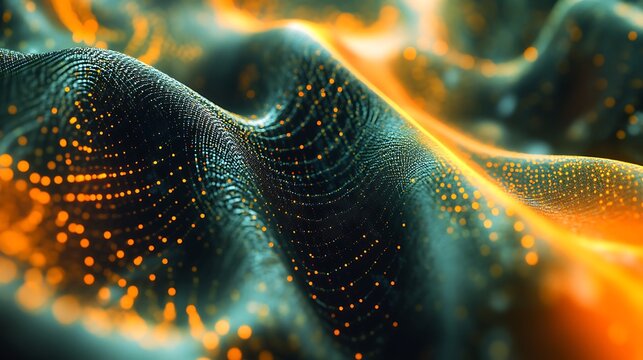 Explore fluid dynamics with mesmerizing patterns of light and texture