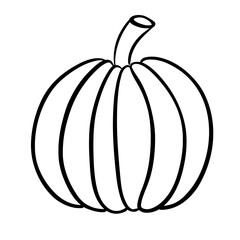 autumn doodle hand drawn outline