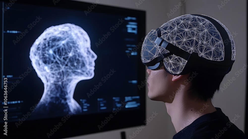 Poster Candid photo of a developer running tests on a 3D machine learning model with 2D data validation stats displayed beside, merging real-time monitoring with interactive design, 4k resolution