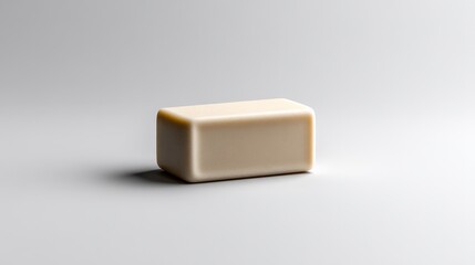 Simple Beige Soap Bar 