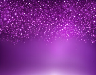 Realistic vector purple background. Shiny purple horizontal backdrop Glittering backround.