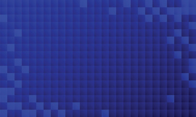 Abstract blue futuristic technology gaming background pixel style in vector art