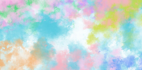 Abstract background with blue and pink watercolor paint. abstract color powder explosion on white background. Freeze and pastel stone textures, seamless watercolor paper texture, and ombre effects.