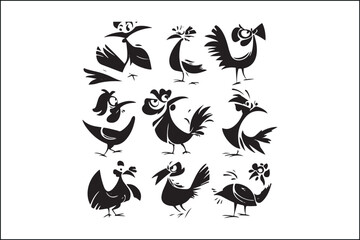 Rooster Silhouette Bundle | Farm Animal Vector Clipart | Cock SVG for Cricut & Laser Cutting

Rustic Rooster SVG Pack | Cock Silhouette Vectors | Farmhouse Decor Cut Files

Cock Vector Silhouettes | P
