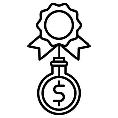 Special offer  icon, outline vector illustration