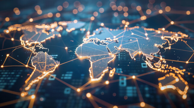 An international B2B e-commerce meeting where businesses discuss cross-border transactions, payment systems, and logistics for large-scale orders.