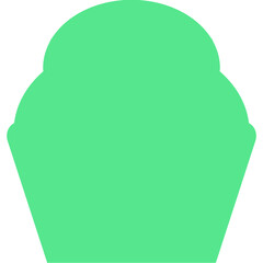 Happy birthday single vector icon